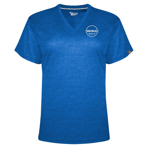   - FitFlex Women's Performance V-Neck T-Shirt Thumbnail