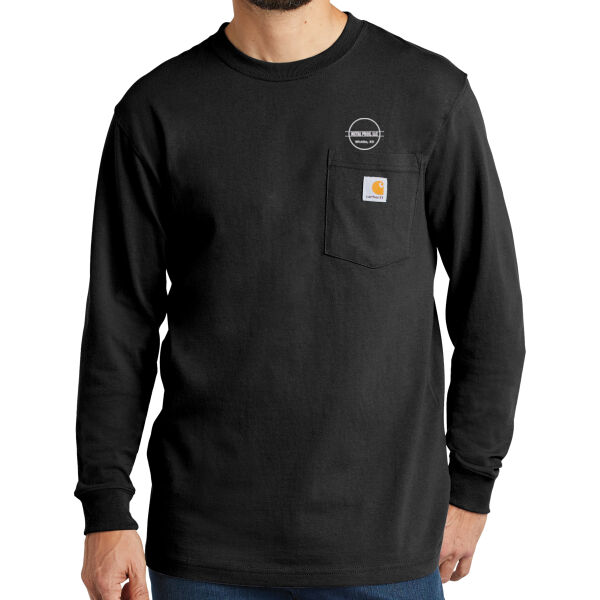   - Workwear Pocket Long Sleeve T Shirt Thumbnail